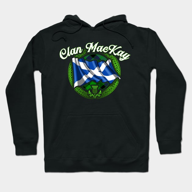 Scottish Flag Clan MacKay Hoodie by Celtic Folk